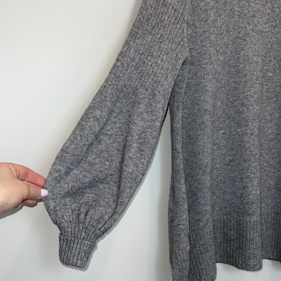 ANTHROPOLOGIE Paloma Knit Tunic Grey - Picture 6 of 13